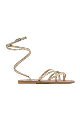 gold-leather-sandals-for-women