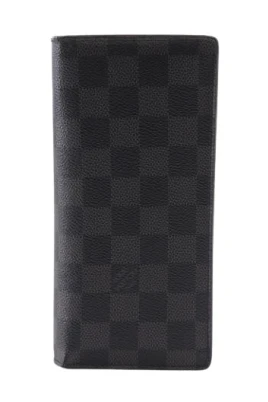 Pre-owned Damier Graphite Long Wallet (bi-fold)