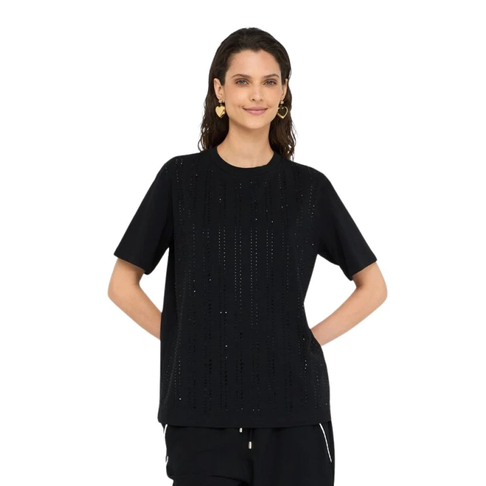 Liu Jo - Tops > T-Shirts - Black - Liu Jo - Modalova
