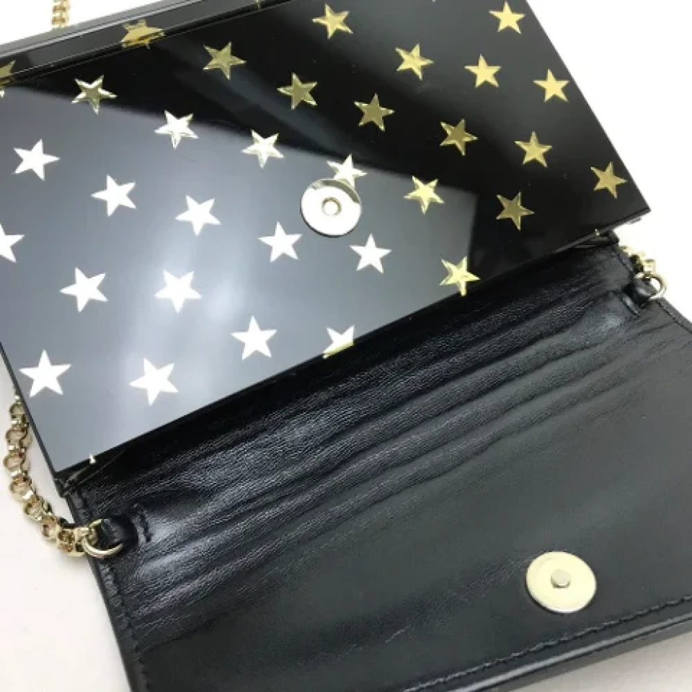 Jimmy Choo Pre-owned Plastic shoulder-bags Black Dames