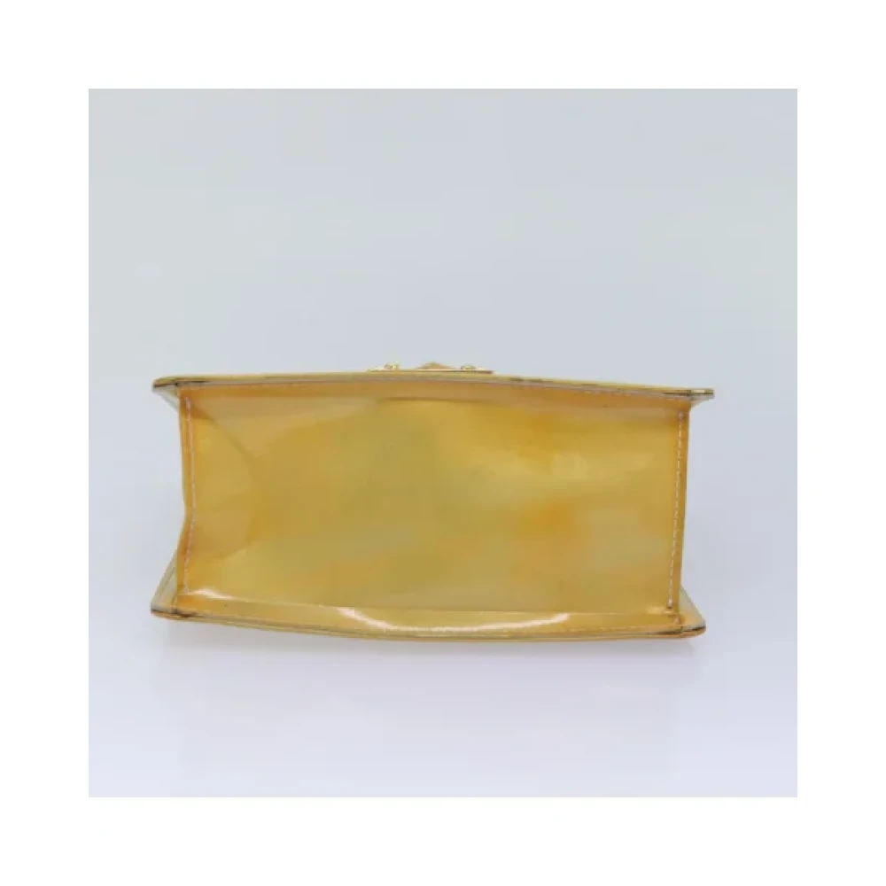 Louis Vuitton Vintage Pre-owned Leather handbags Yellow Dames