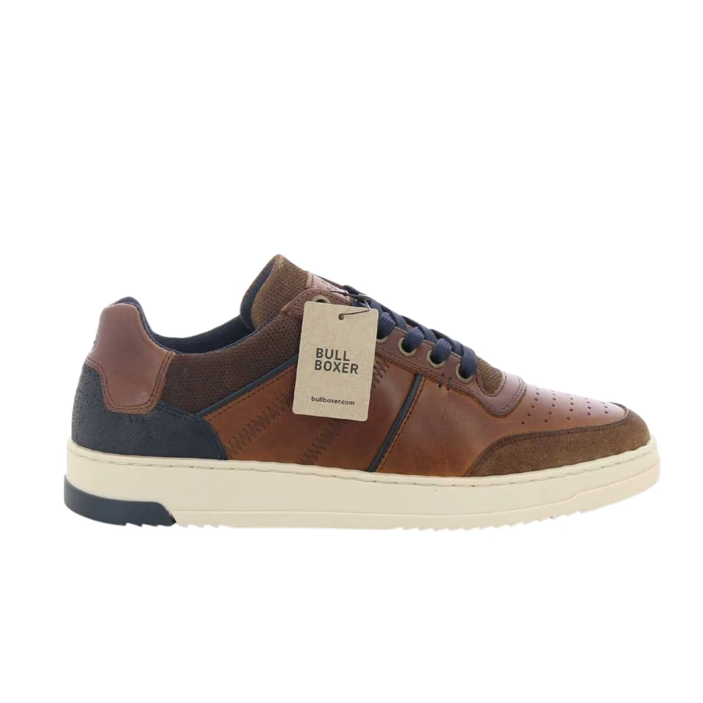 Bullboxer Cognac Herensneakers Upgrade Brown Heren