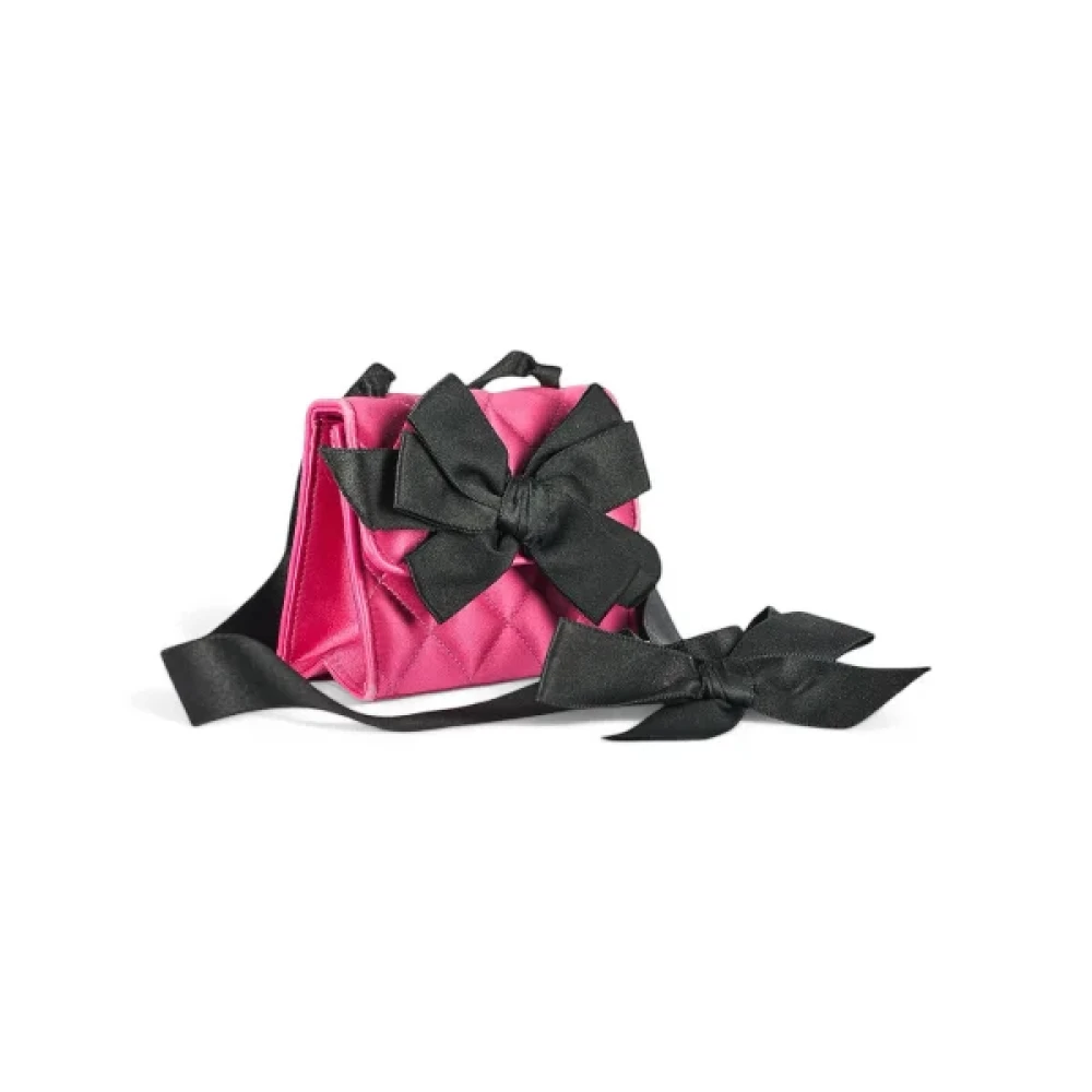 Chanel Vintage Pre-owned Fabric chanel-bags Pink Dames