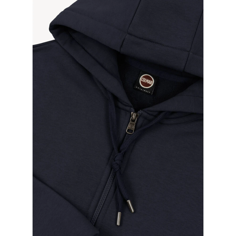Colmar Sportieve Fleece Sweater met Ritssluiting Black Heren