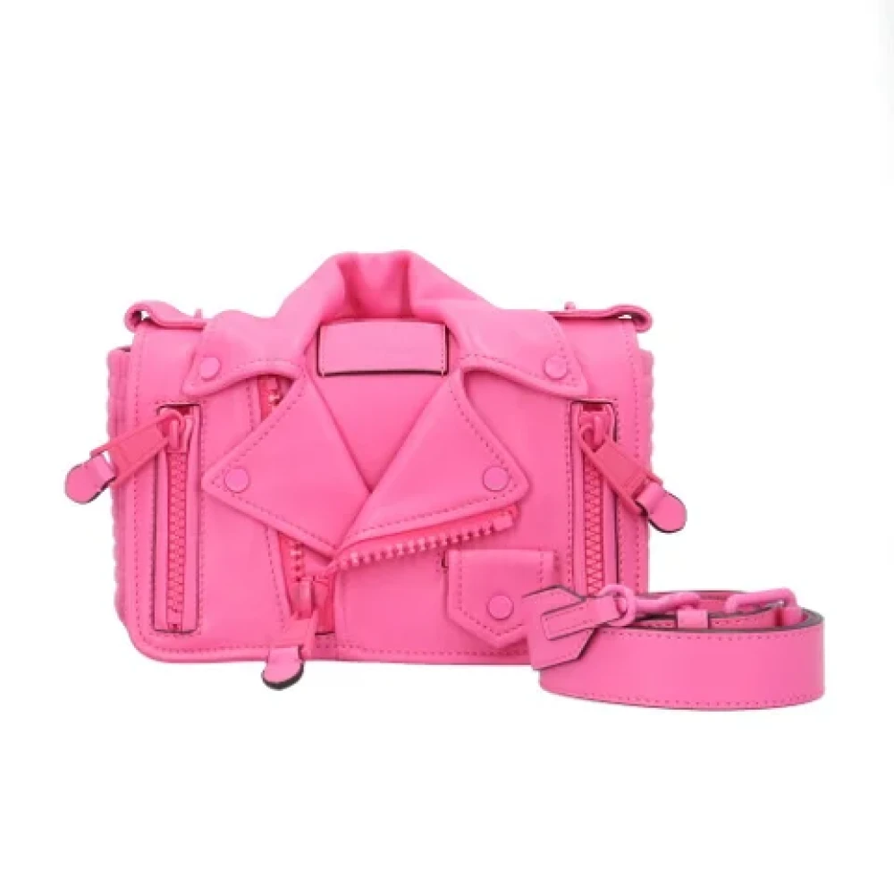 Moschino Pre-Owned Pre-owned Leather shoulder-bags Pink Dames