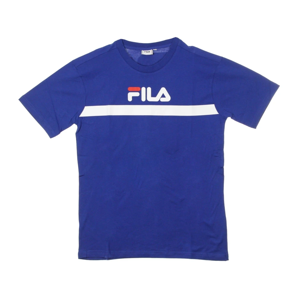 Fila Blauwe Anatoli Tee voor mannen Blue Heren