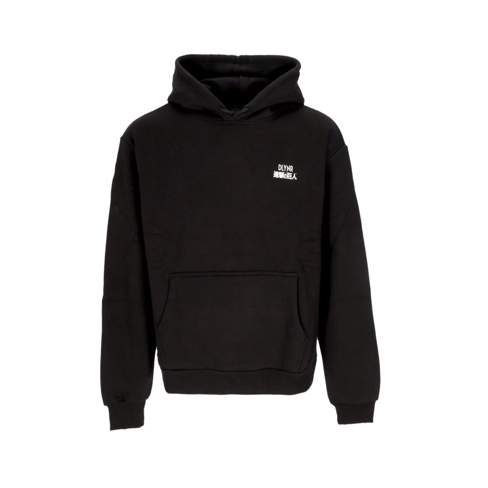 Dolly Noire Sketch Hoodie Attack On Titan Zwart Black Heren