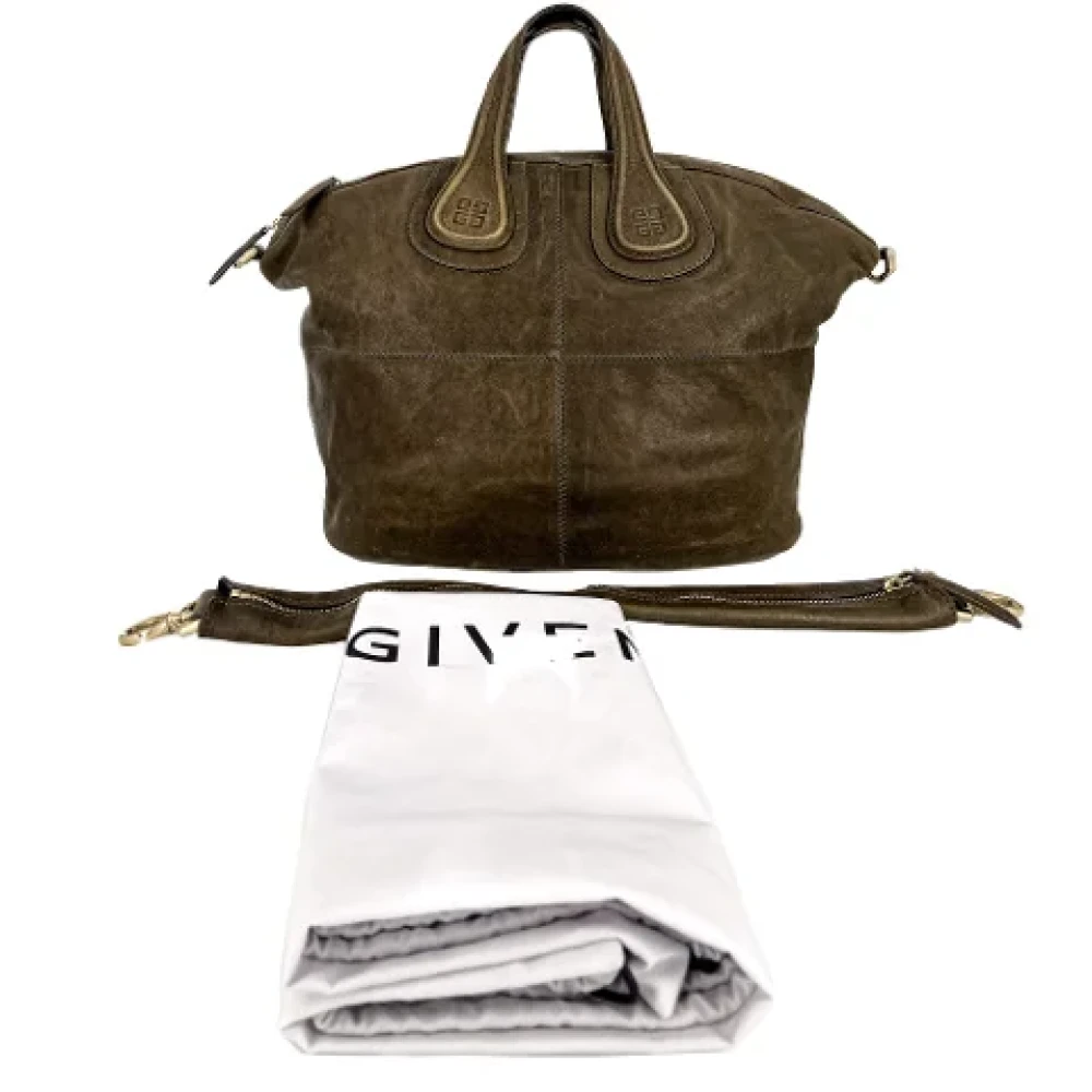 Givenchy Pre-owned Leather handbags Brown Dames