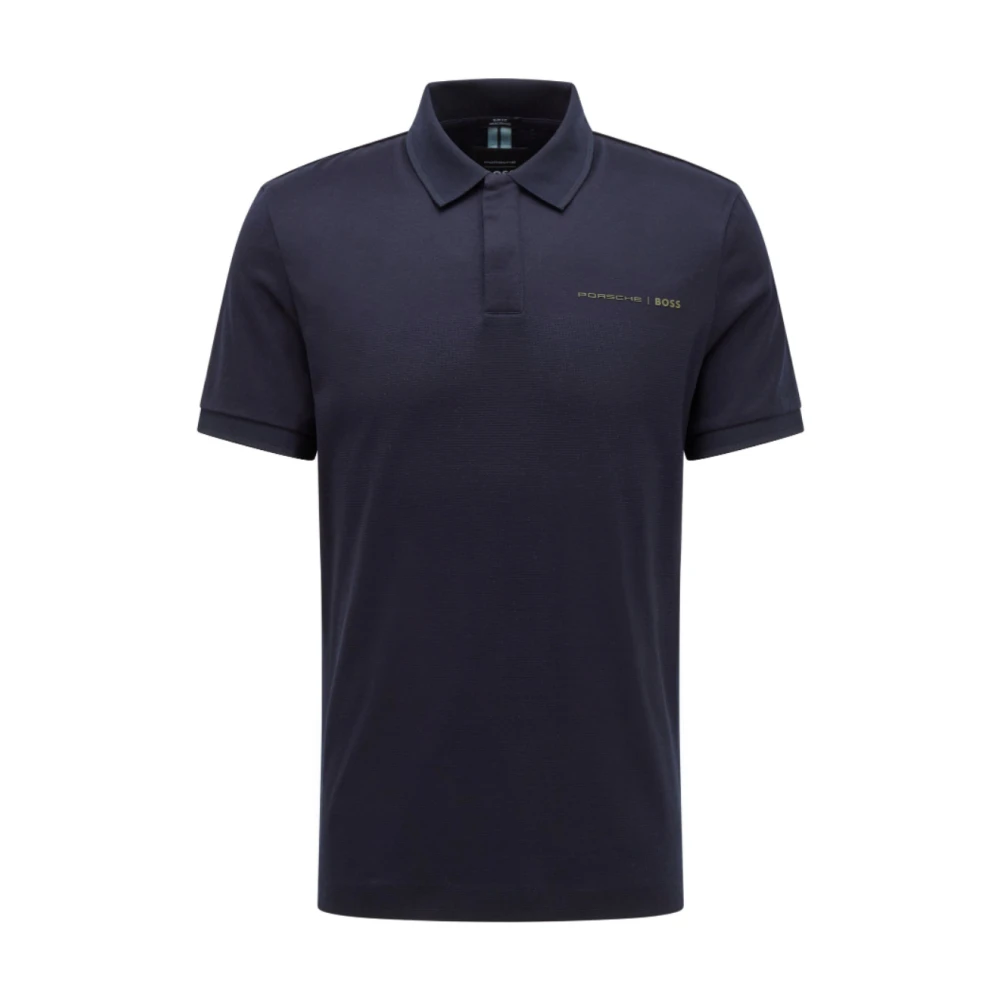 Hugo Boss Porsche Marino Polo Shirt Blue Heren