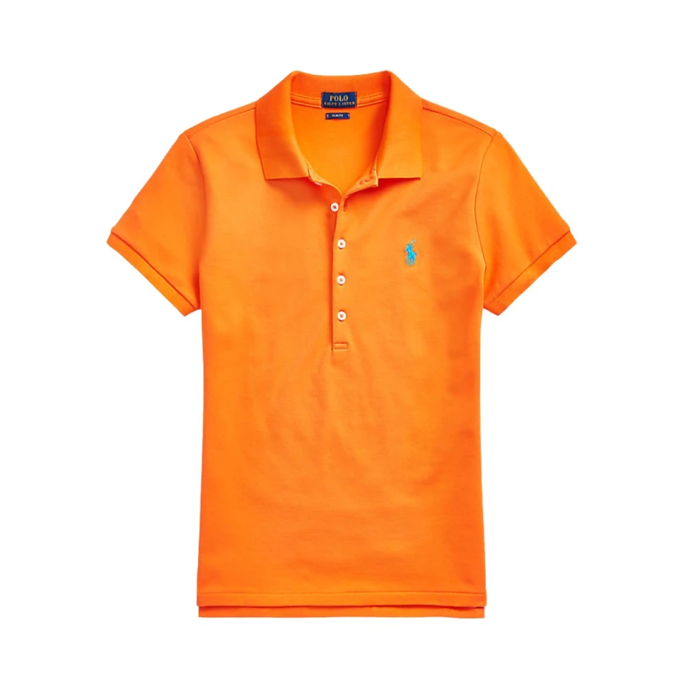 Polo Ralph Lauren Casual T-shirt voor mannen Orange Dames