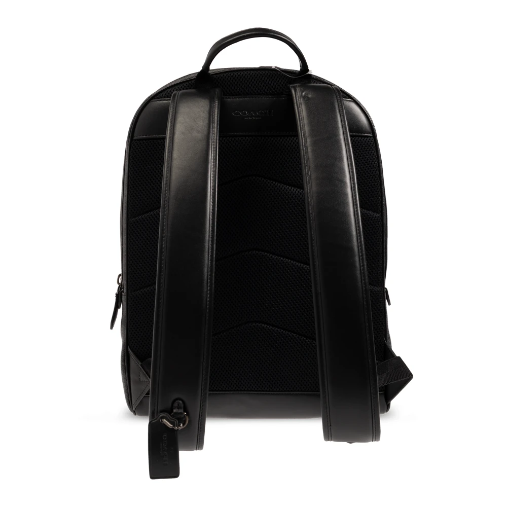 Coach Rugzak met logo Black Heren
