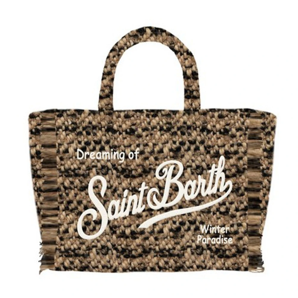 MC2 Saint Barth Klassieke franje tas voor het winterseizoen Multicolor Dames