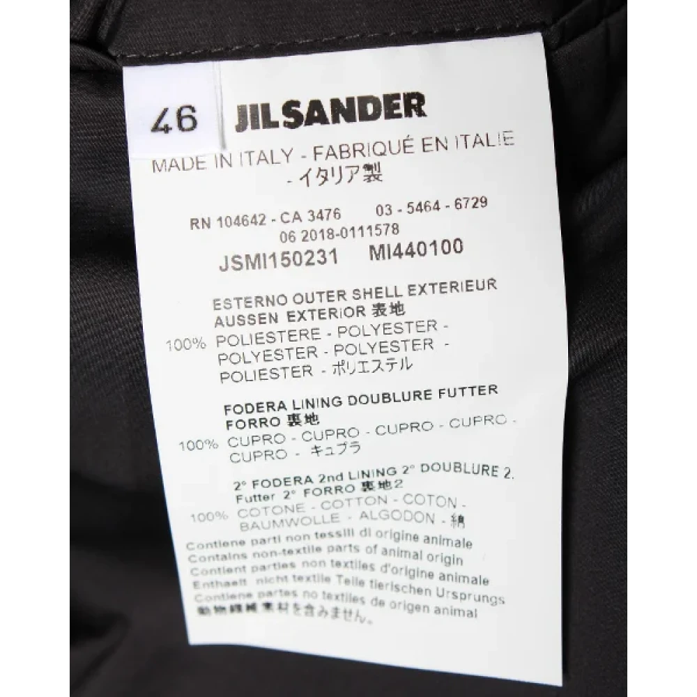 Jil Sander Pre-owned Polyester tops Black Dames