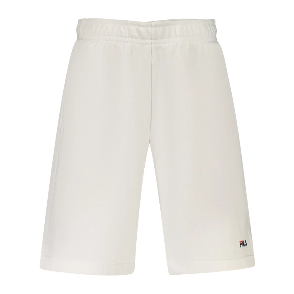 Fila Men's White Lusciano Shorts - Training Shorts - M - Sport