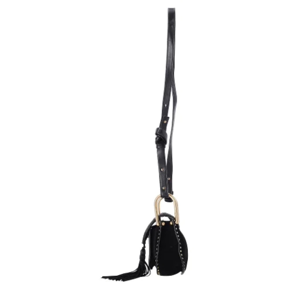 Chloé Pre-owned Suede handbags Black Dames