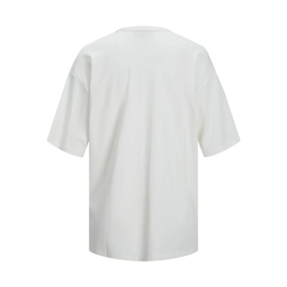 jack & jones Veelzijdig Dames Katoenen T-Shirt White Dames