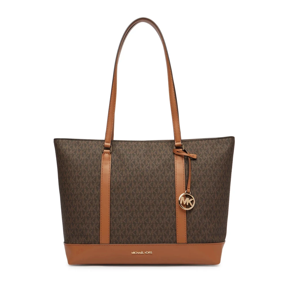 Michael Kors Women's Brown Shopping Bags, One Size, Andie Medium Tote Bag