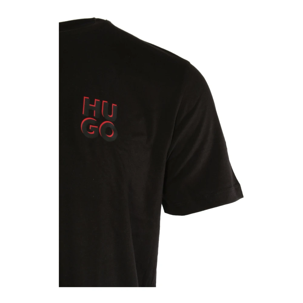 Hugo Boss Zwart T-shirt Duo Pack Black Heren