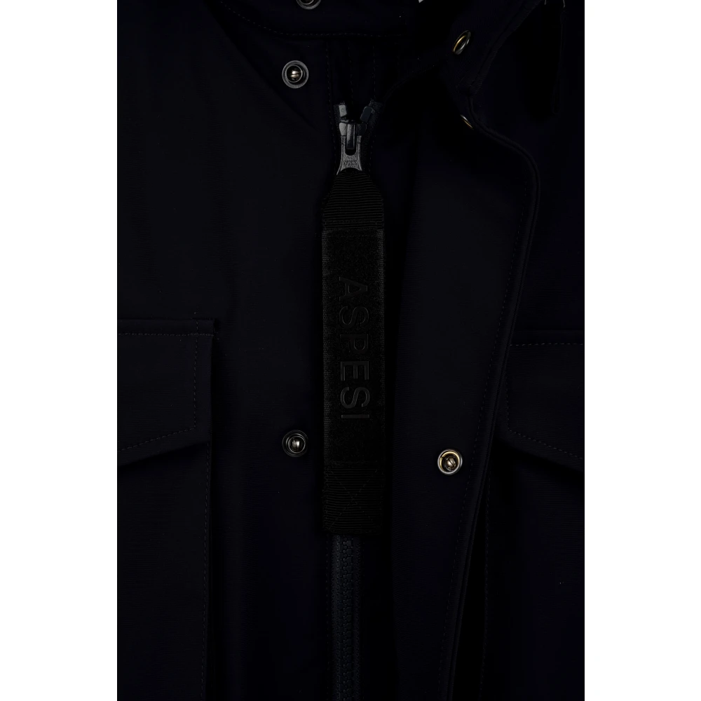 Aspesi Winterjas Blue Heren