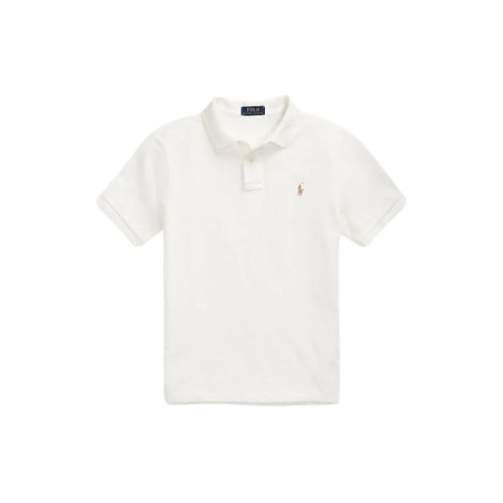 Polo Ralph Lauren Polo Korte Mouwen Klassiek Slim Fit White Heren