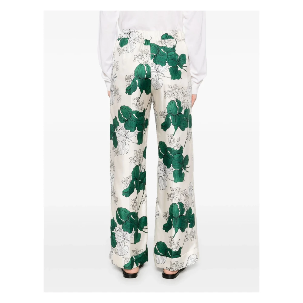 P.a.r.o.s.h. Groene Casual Broek voor Vrouwen Green Dames