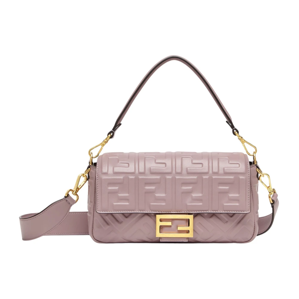 Fendi Roze 3D-effect Schoudertas Pink Dames