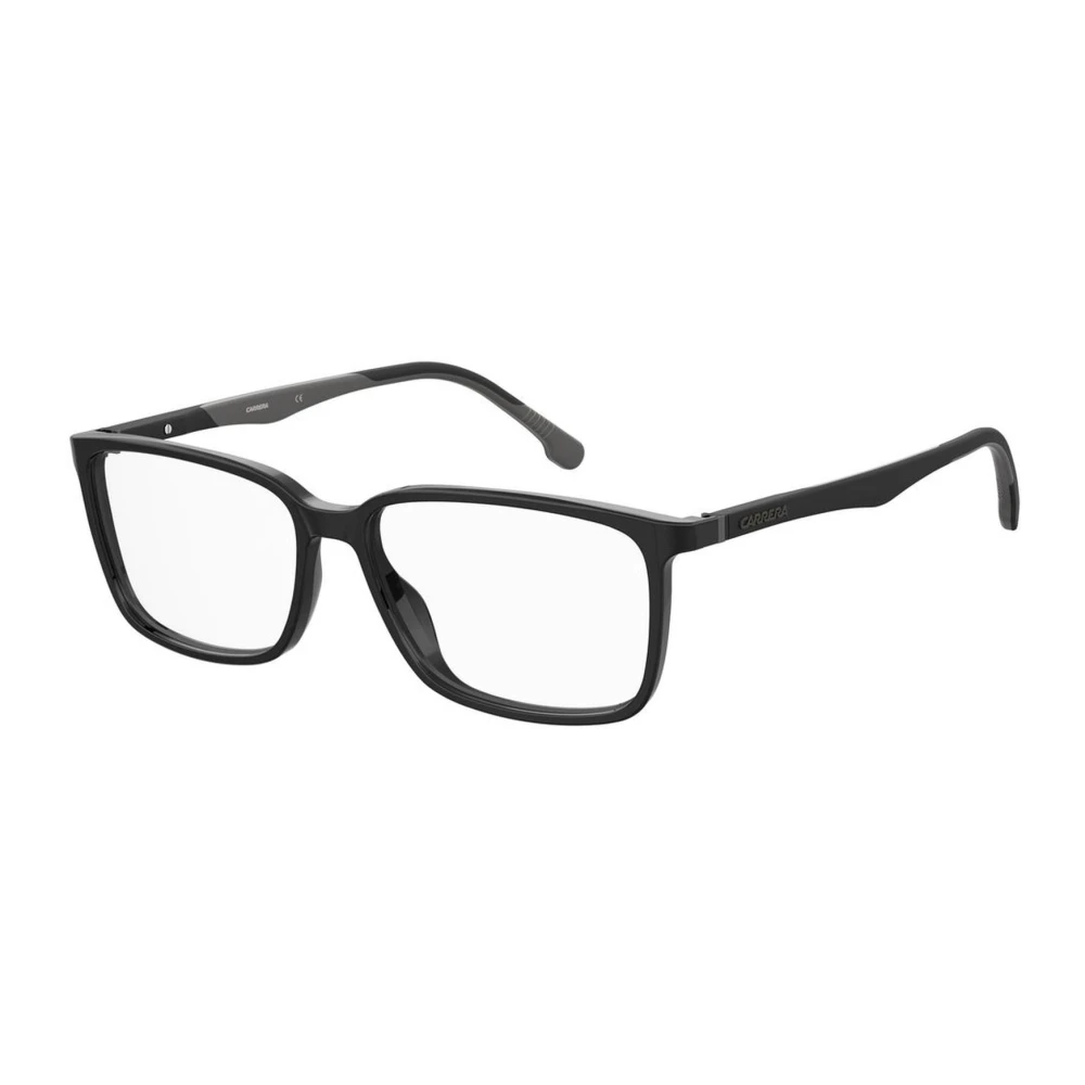 Carrera Zwarte Acetaatframe Bril voor Mannen Black Heren