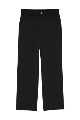 Replaced Waist Wool Trousers
