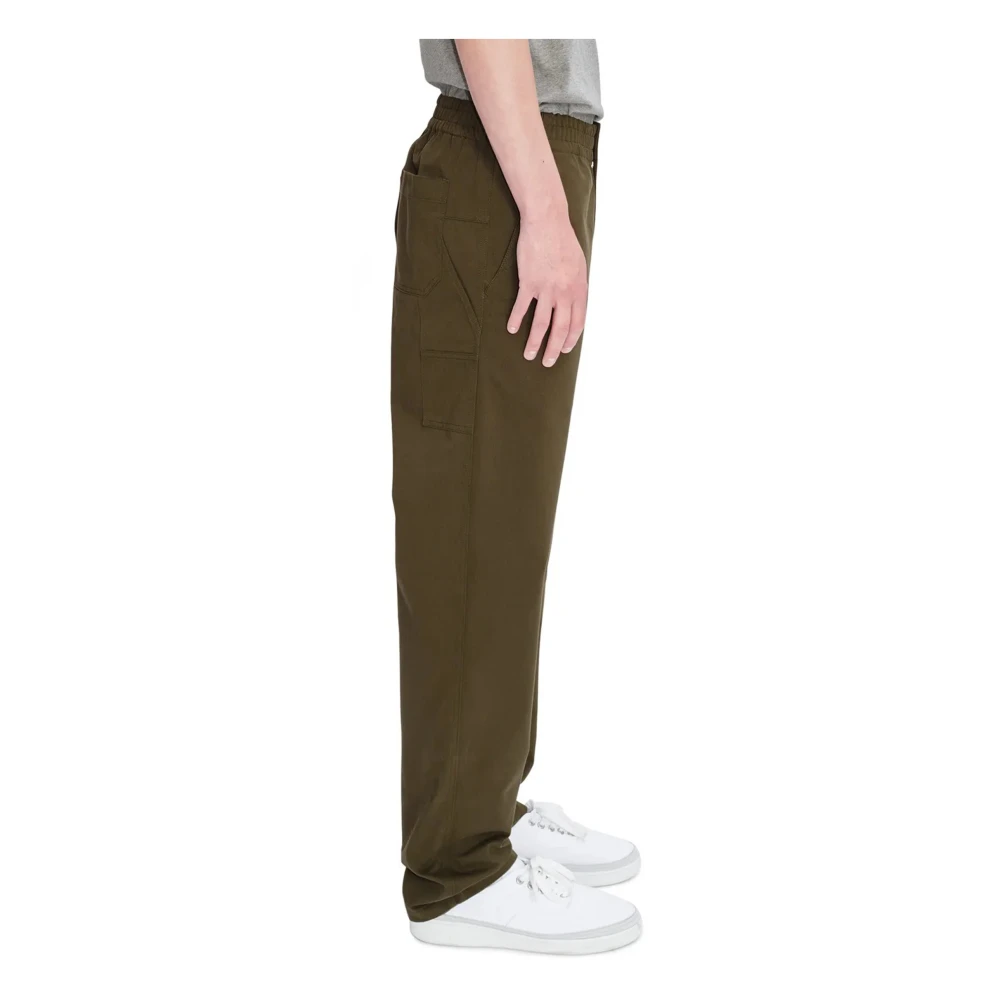 A.p.c. Chuck Broek met Perzik Effect Materiaal Green Heren