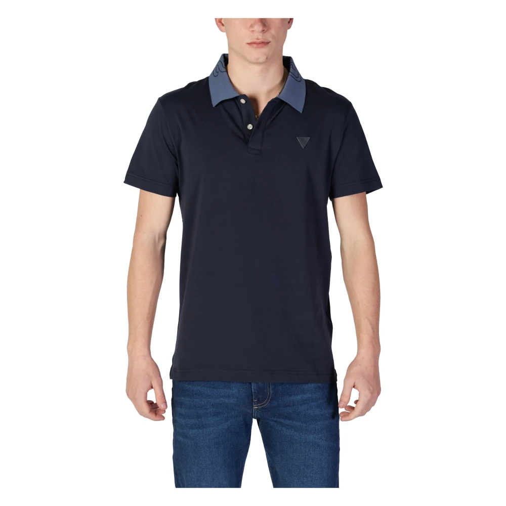 Guess - Tops > Polo Shirts - Blue - Guess - Modalova