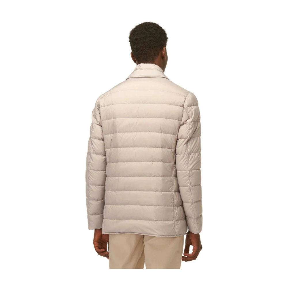 Herno Iconische en veelzijdige jas voor elke gelegenheid Beige Heren
