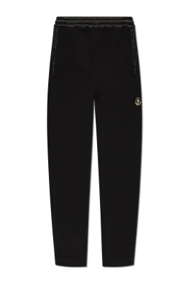 Sweatpants med logotypapplikation