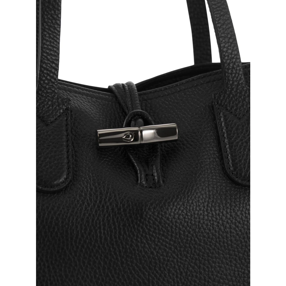 Longchamp Verfijnde Roseau Essential Schoudertas Black Dames