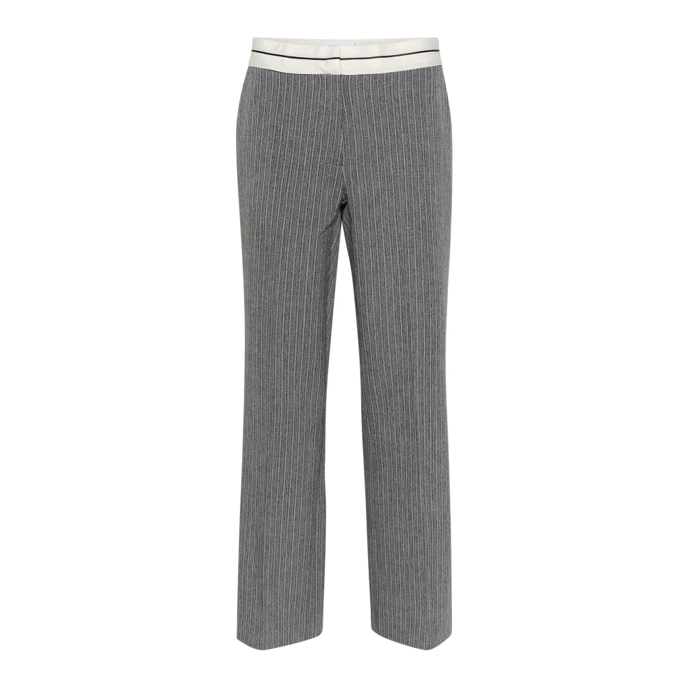 Karen by Simonsen Sportieve Bootcut Broek Thunderstorm Gray Dames