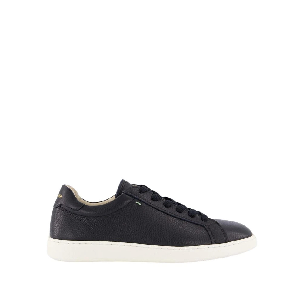 Atelier Verdi Zwarte Sneaker voor Heren Heren Schoenen