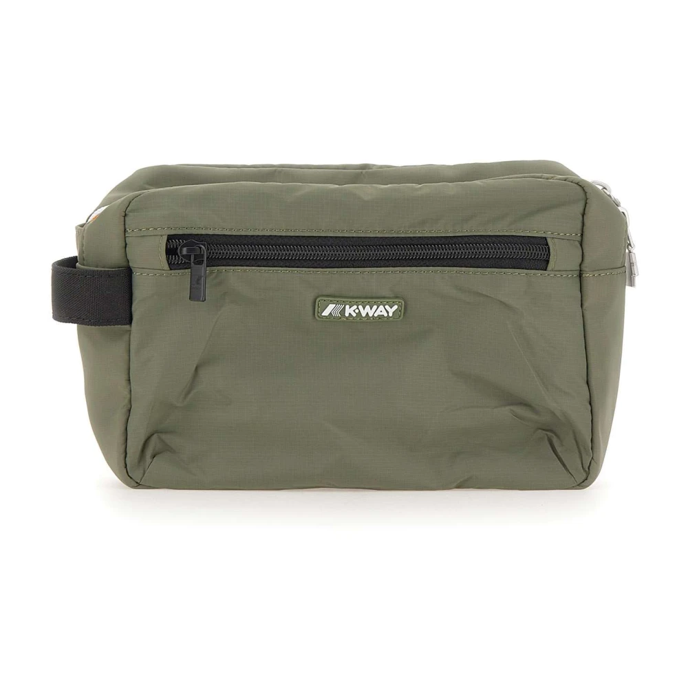 K-Way Herr Grön Väskor One Size, Polyester, Demu Beauty Case