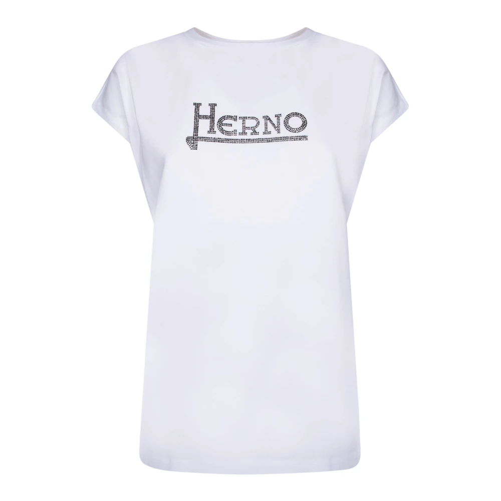 Herno - Tops > T-Shirts - White - Herno - Modalova