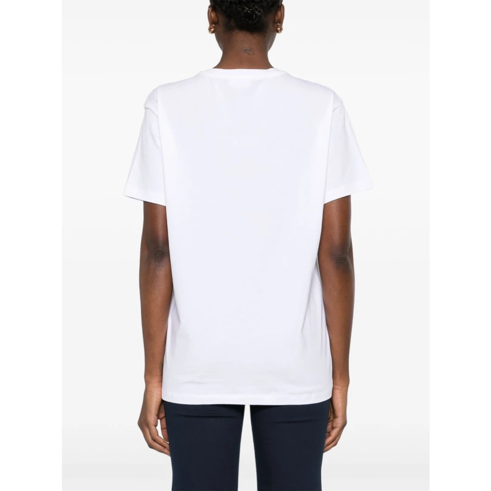Liu Jo Grafische Print Crew Neck T-shirts White Dames