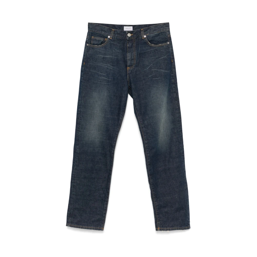 Family First Indigo Blauw Klassieke Vijf Zak Jeans Blue Heren