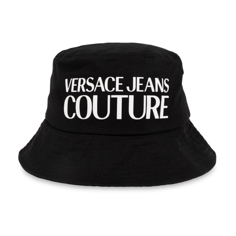 Versace Jeans Couture Emmerhoed met logo Black Heren