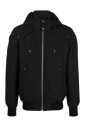 bomber-noir-avec-design-isole