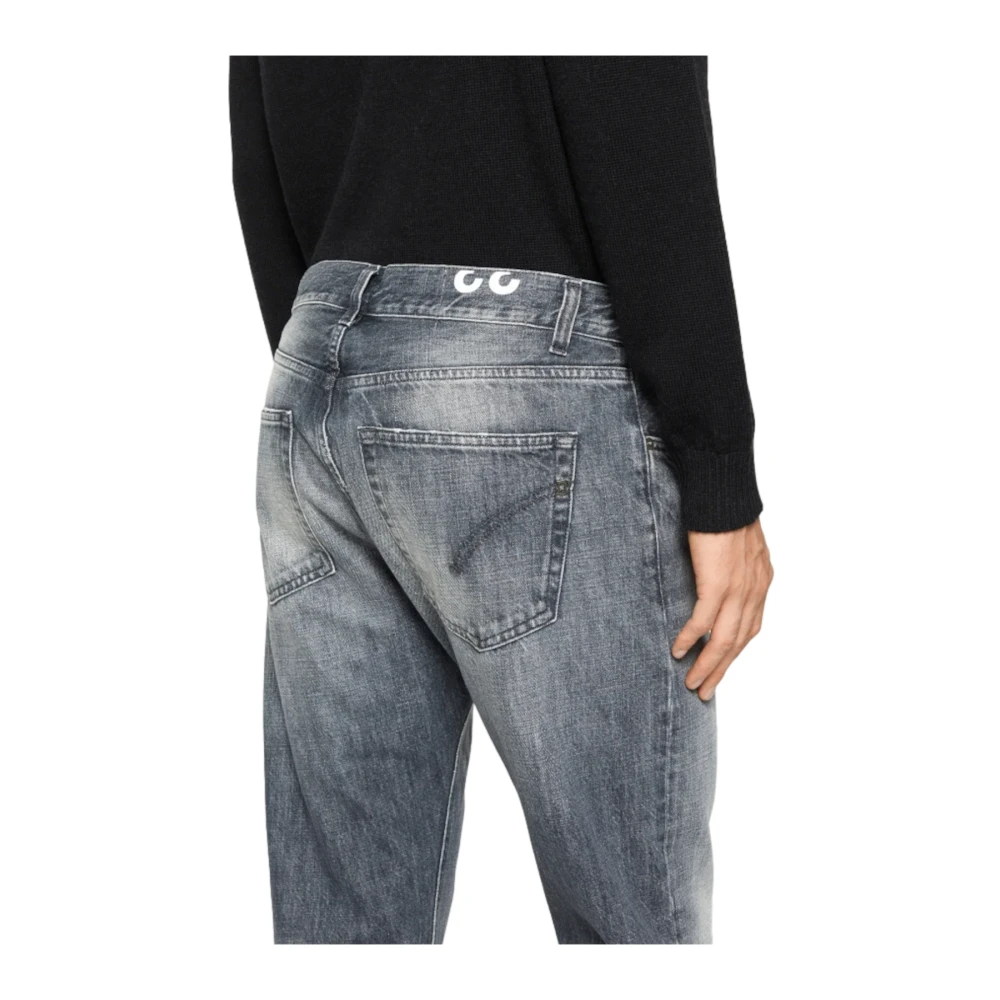 Dondup Slim Fit Carrot Jeans Gray Heren