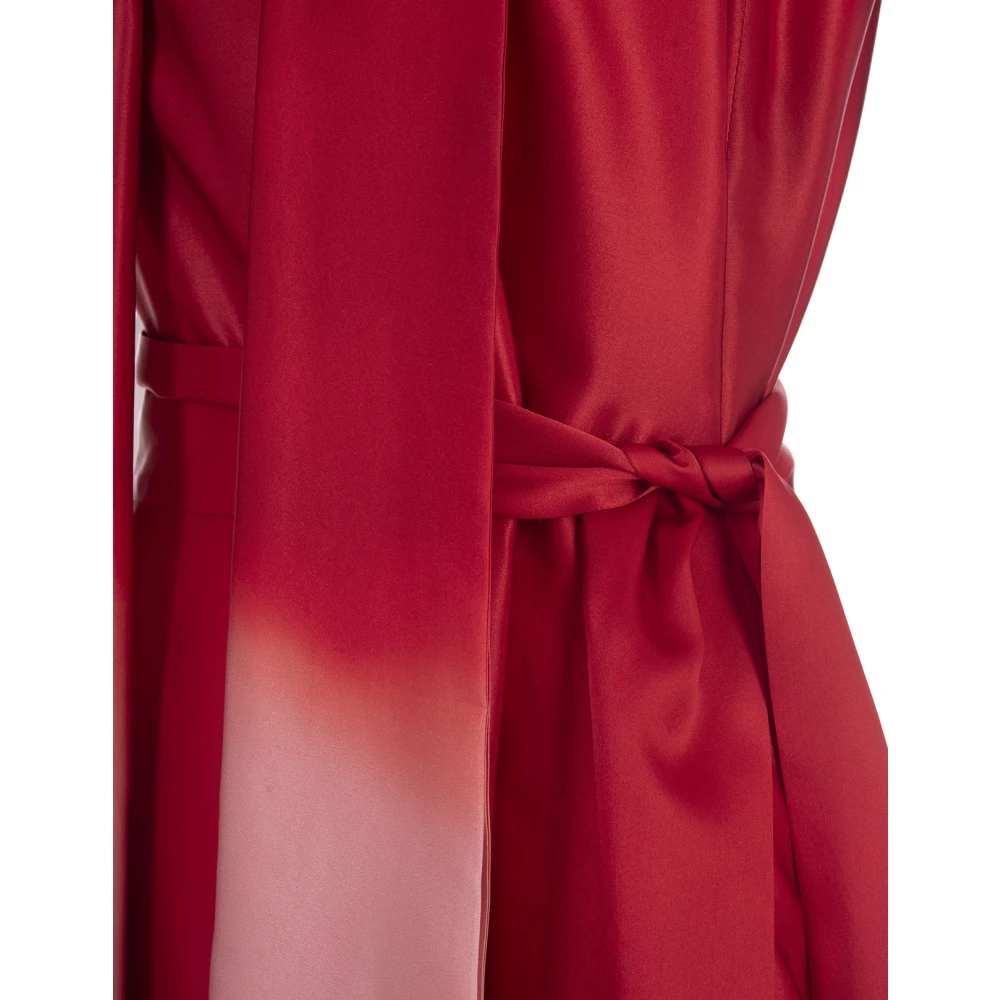 Kiton Maxi Dresses Red Dames