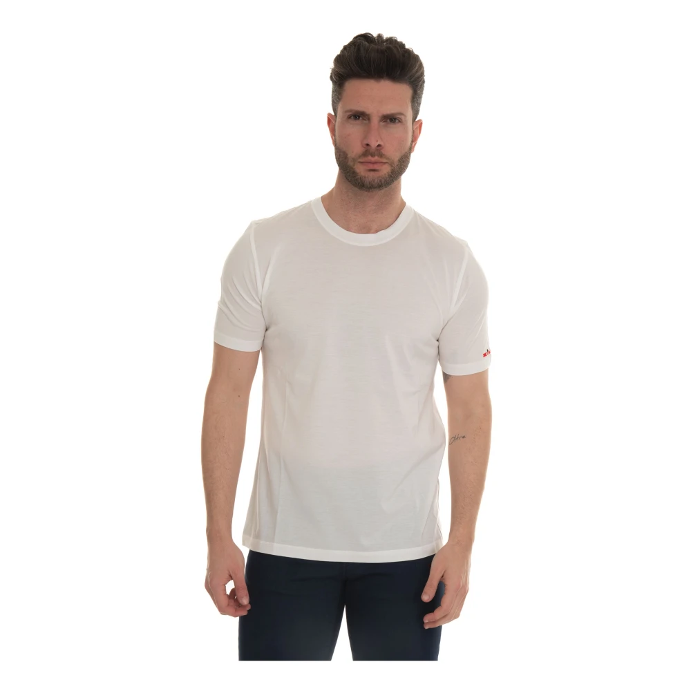 Kiton - Tops > T-Shirts - White - Kiton - Modalova