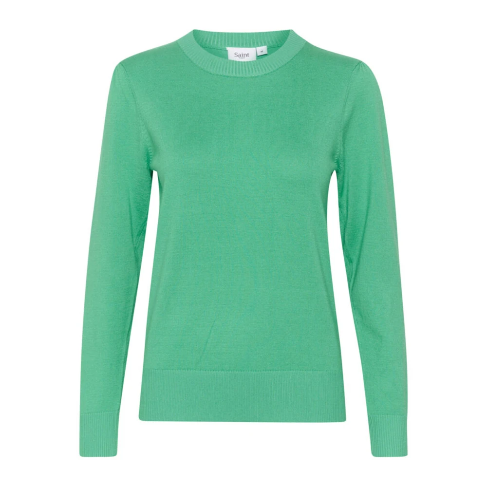 Saint Tropez Groene Pullover Sweater Gumdrop Stijl Green Dames