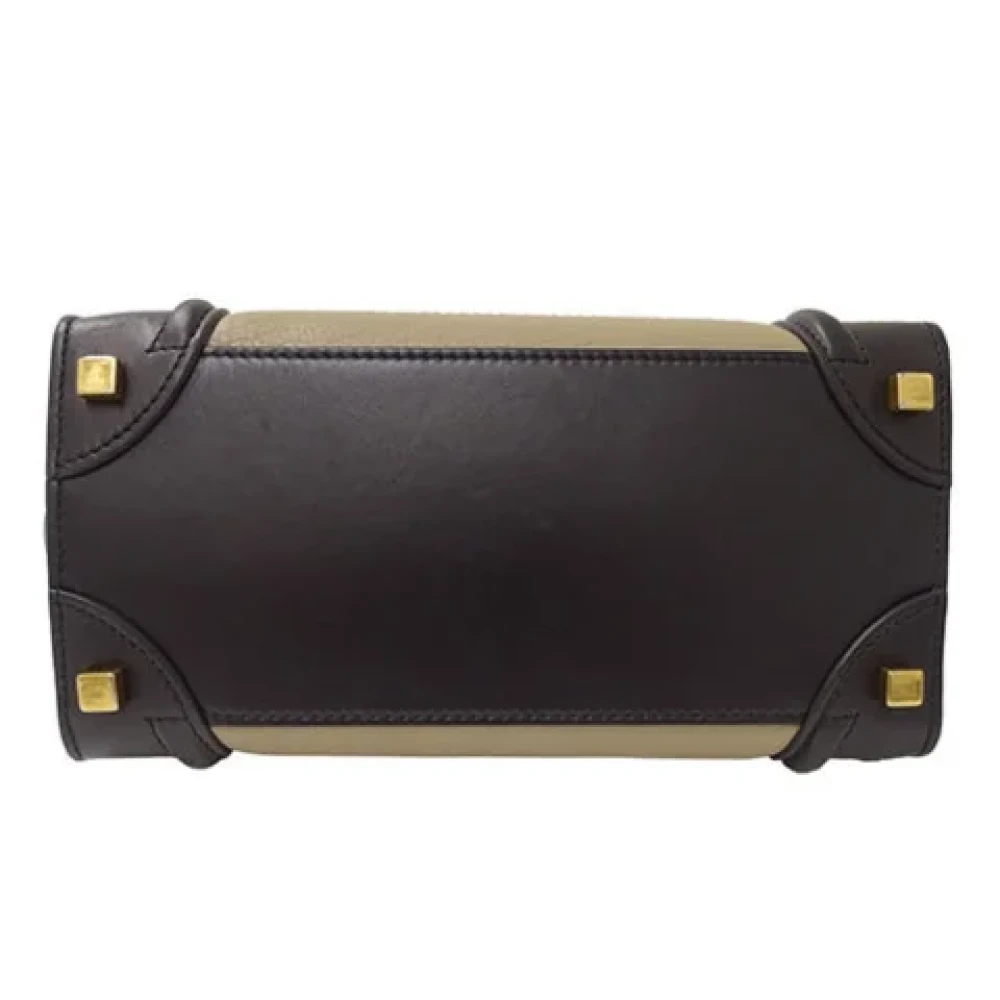 Celine Vintage Pre-owned Leather celine-bags Black Dames