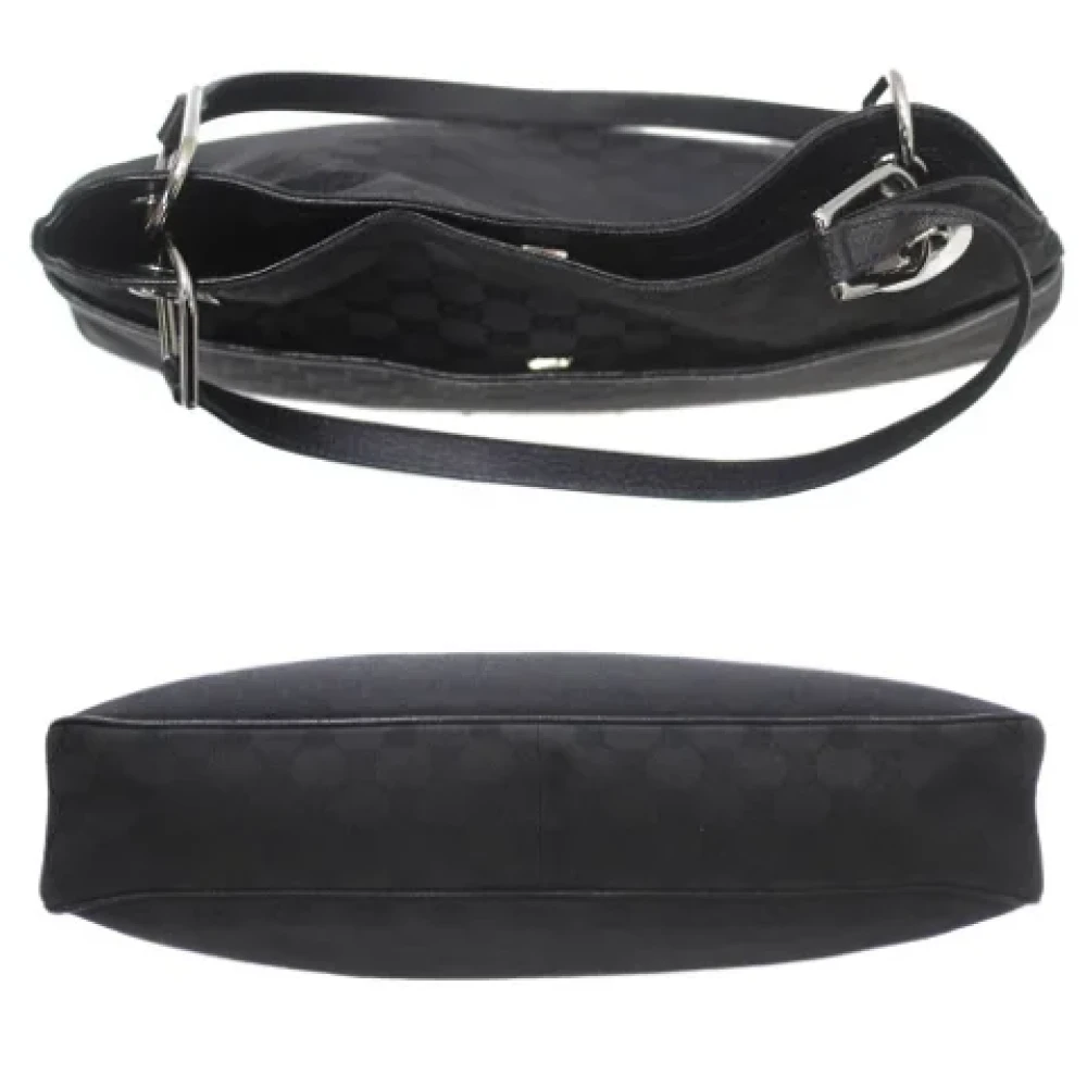 Gucci Vintage Pre-owned Fabric handbags Black Dames