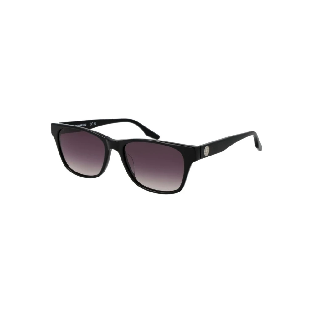 Converse Women's Black Acetate Frame Square Sunglasses - Sunglasses - One Size - Accessories