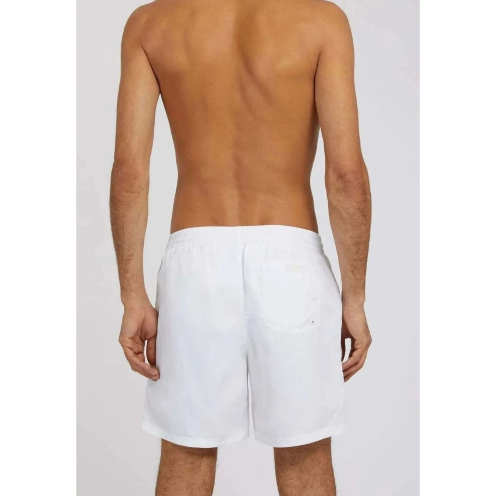 Guess Zwemslip Basic Short White Heren