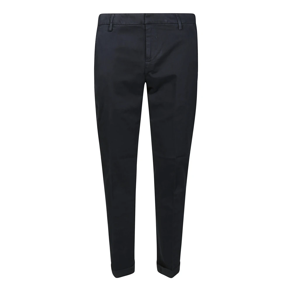 Dondup Gaubert gabardine broek Blue Heren